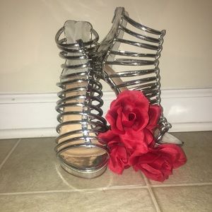 Metallic Heels